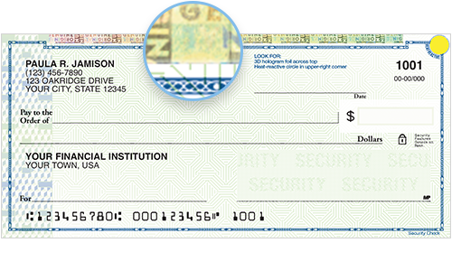 High Security Personal Checks
