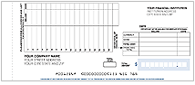 Style D121 Bookbound Deposit Tickets