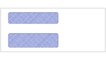 Double Window Envelope 