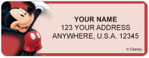Mickey & Friends Address Labels