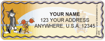 Tom & Jerry Address Labels