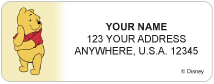 Winnie the Pooh & Friends Address Labels