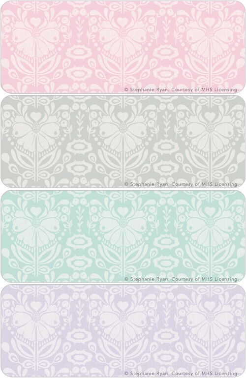 Vintage Floral Labels