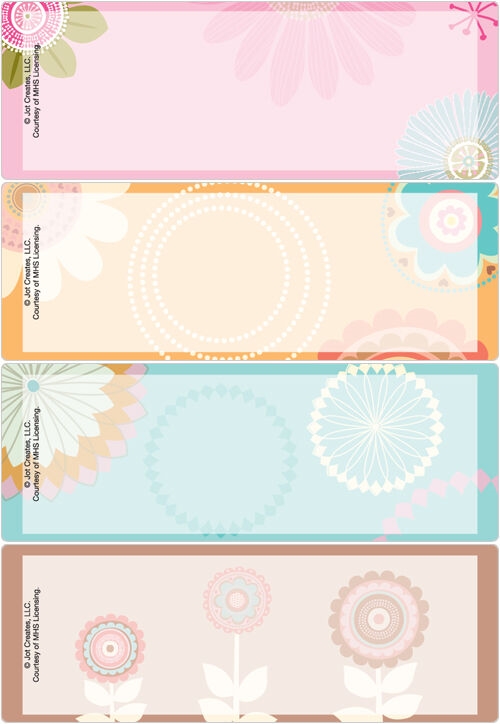 Spring Whimsy Address Labels