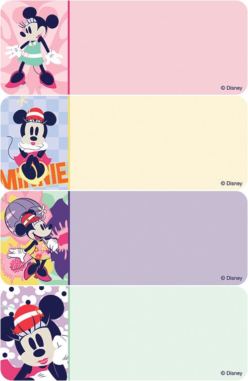 Minnie Mouse: Miss Mod Address Labels