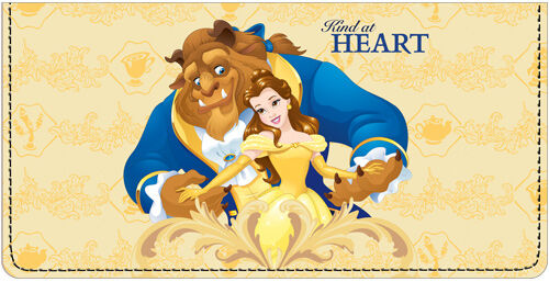 Beauty and the Beast Checkbook Cover