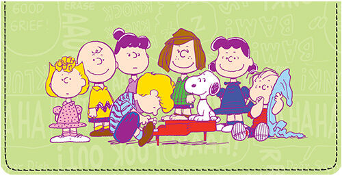 Charlie Brown & Friends Leather Cover