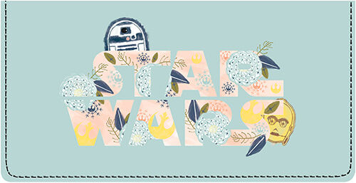 Star Wars™ Organic Blooms Checkbook Cover