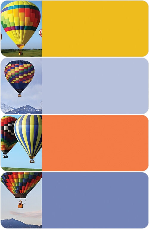 Hot Air Balloons Address Labels