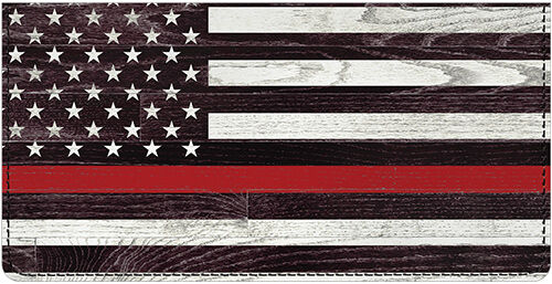 Support Your Firefighters Checkbook Cover