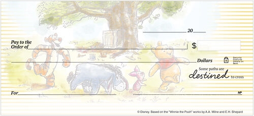 Winnie the Pooh & Friends Checks