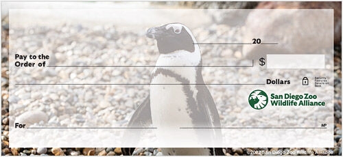 San Diego Zoo Penguin Checks