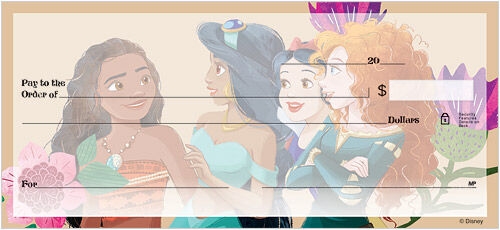 Disney Princess Friends Checks