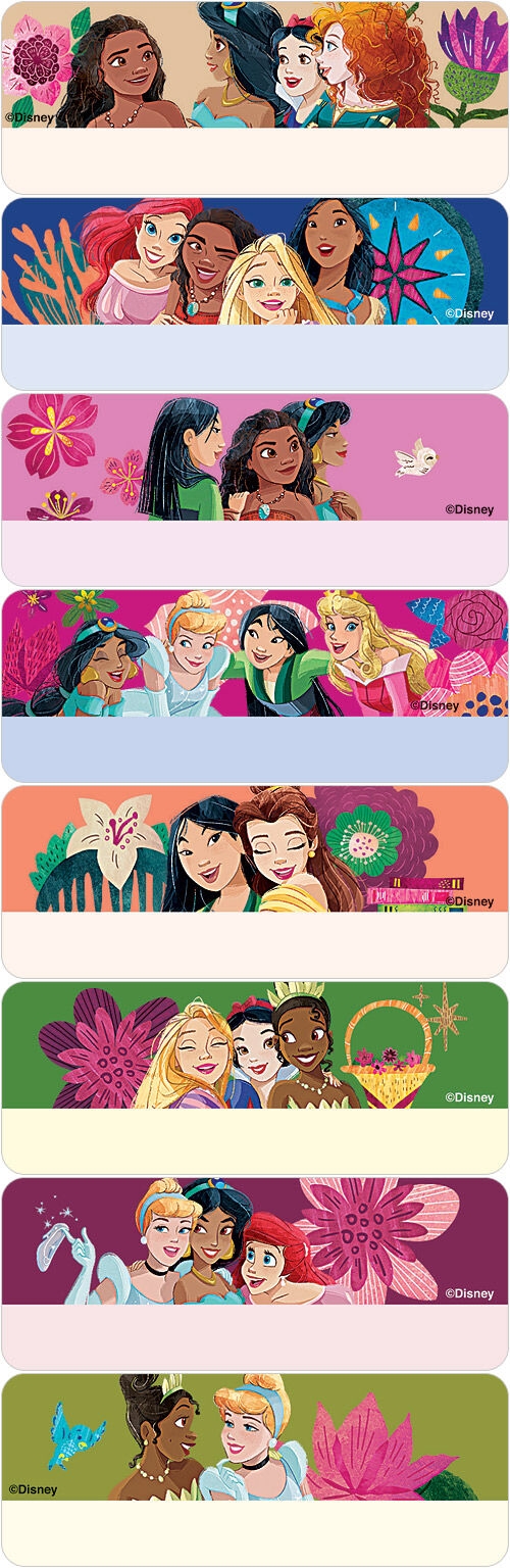 Disney Princess Friends Labels