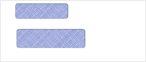 Self Seal Double Window Envelope | Costco Checks