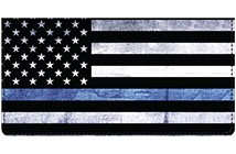 Support Your Police Leather Cover