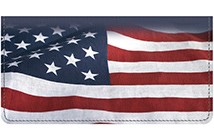 Stars and Stripes Leather Cover