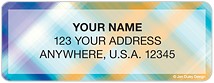Brushed Plaid Address Labels