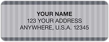 Classic Grey Address Labels