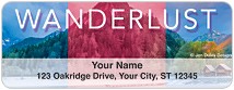 Wanderlust Address Labels Thumbnail
