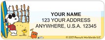 Snoopy Address Labels Thumbnail