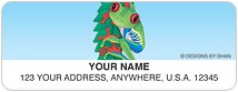 Red-Eyed Tree Frog Address Labels Thumbnail
