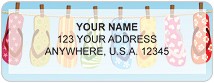 Flip Flops Address Labels