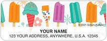 Popsicles Address Labels Thumbnail